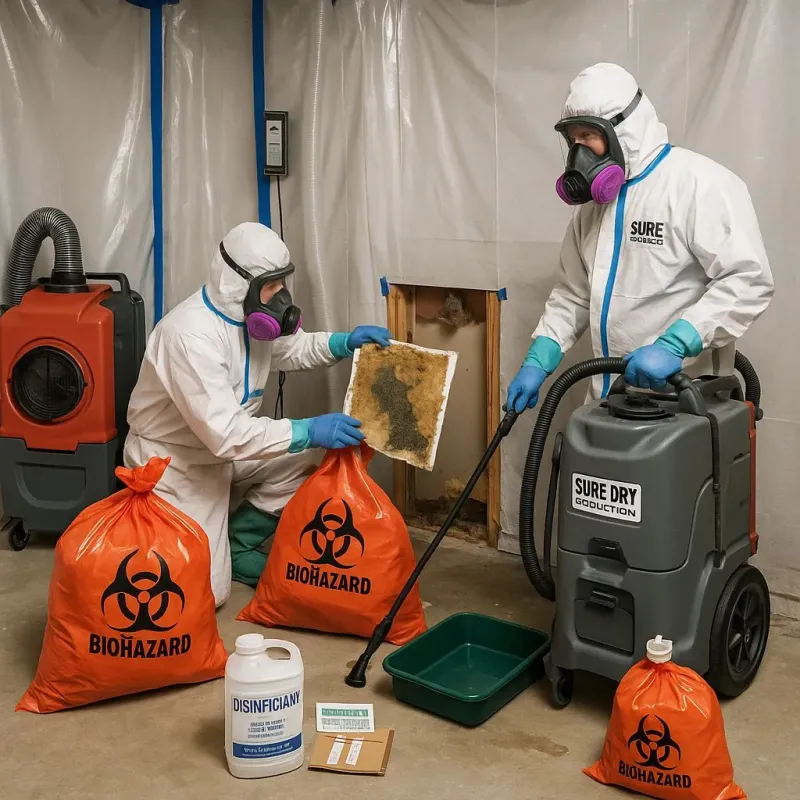 Contaminated Water Handling Protocols process in Hidden Valley Lake, CA